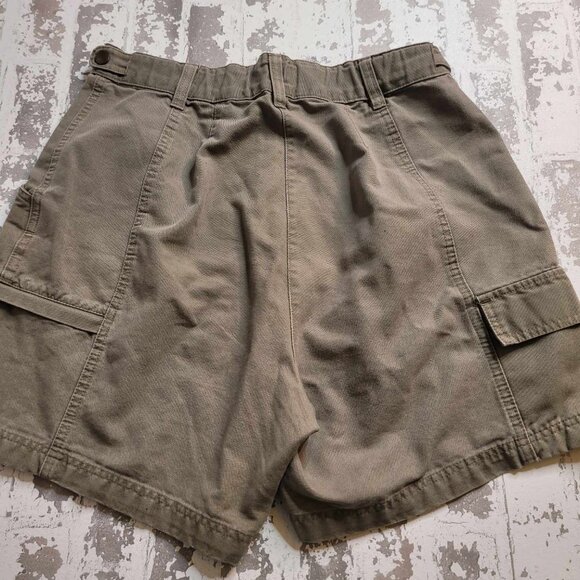 2440 Woolrich Women's Adjustable Waist Cargo Shorts‎ Size 12 - Picture 4 of 5